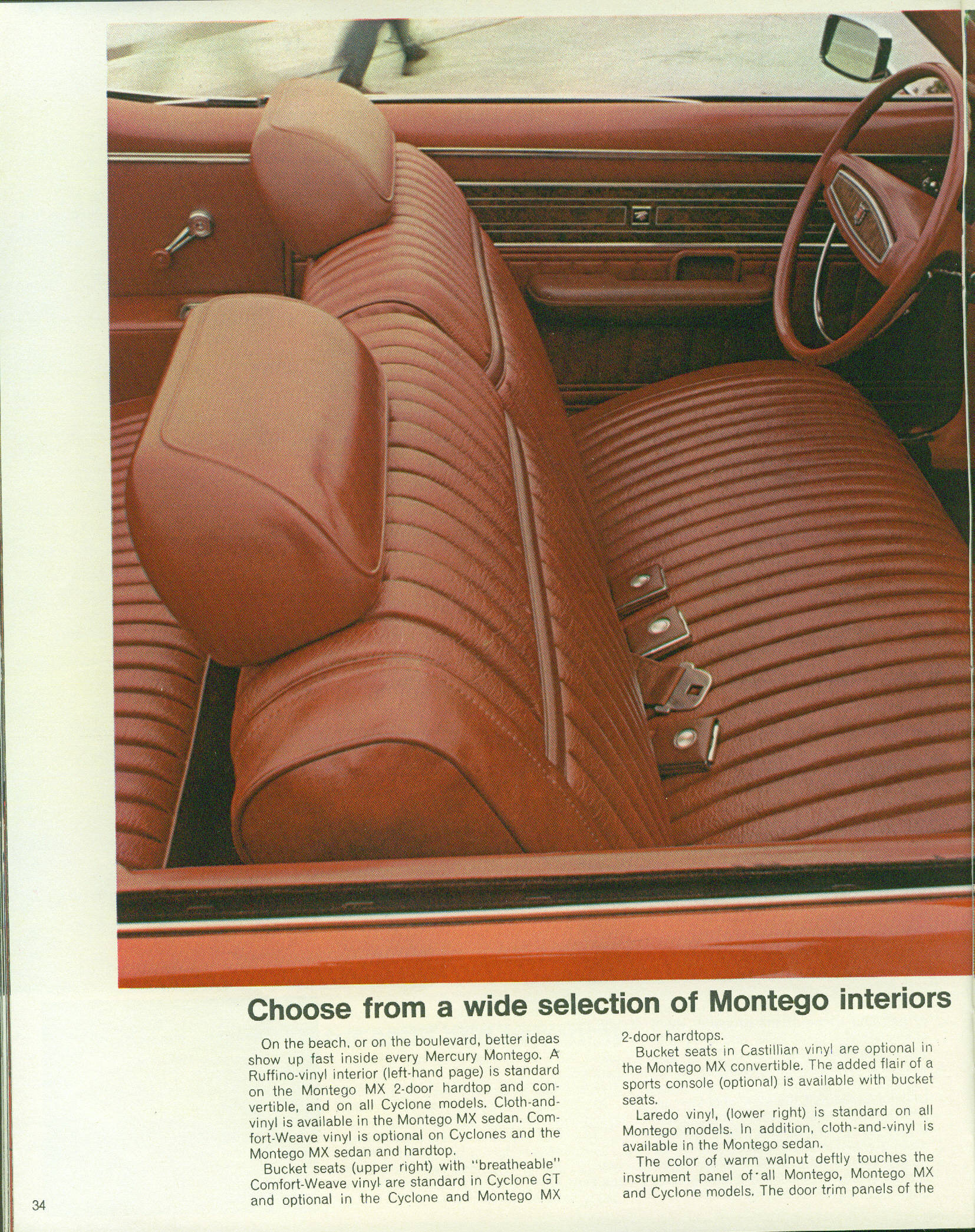 1968 Mercury Brochure Page 11